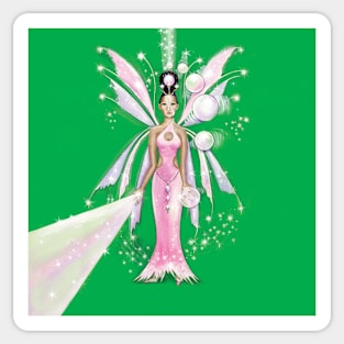 Celesty Healing Angel from the Book Sacred Crystal Pyramid Sticker